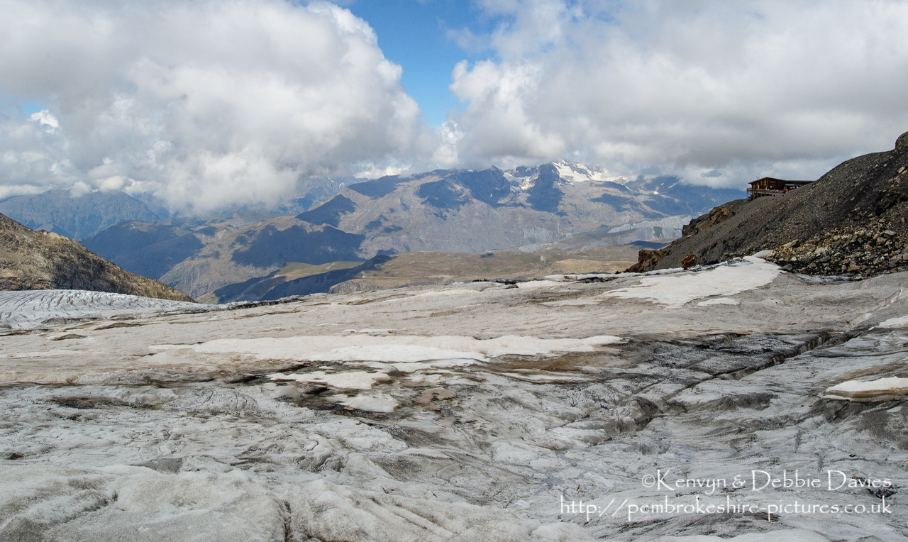 Glacier Du Vallon, La Grave in Provence-Alpes-Cote-d'Azur, France